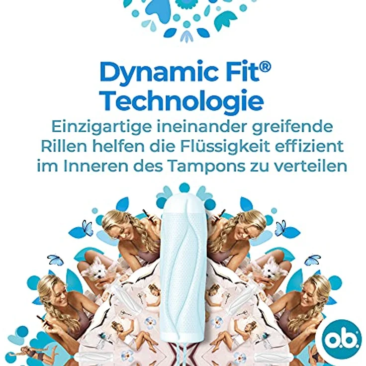 o.b. ProComfort Tampons Super, Dynamic Fit Technologie mit SilkTouch Oberfläche für starken Schutz, einzeln verpackt – Bild 3
