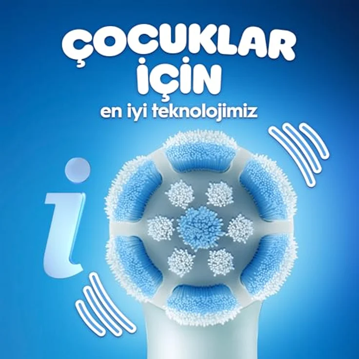 Oral-B iO Kids Disney Stitch, elektrische Zahnbürste für Kinder, mit Magnetantrieb, Reise-Etui, für 6 Jahre+, 1 St. – Bild 7