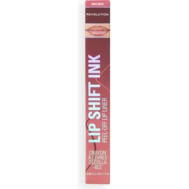 Revolution Lip Shift Ink Peel Off Lip Liner Stain – Langhaftender Lippenstift mit mattem Finish, vegan & tierversuchsfrei – Farbe: Rose Inked – 1,8 ml – Bild 2