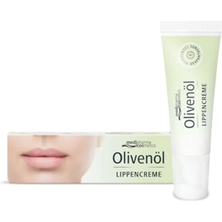 Dr. Theiss Olivenöl Lippencreme 10 ml, intensive Pflege für strapazierte Lippen