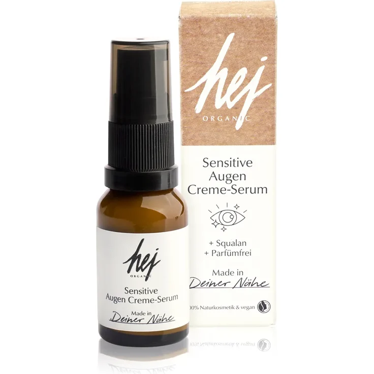 Hej Organic Sensitive Augen Creme-Serum Augenserum 15 ml