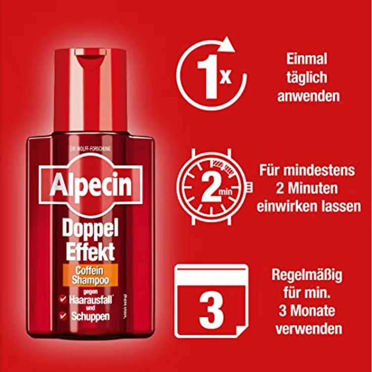 Alpecin Doppel Effekt Shampoo 200 ml – Bild 4