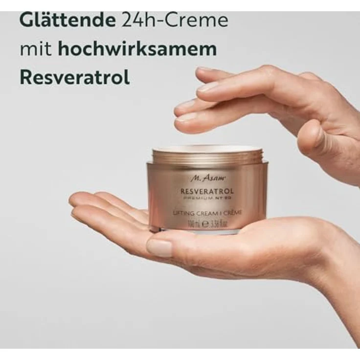 M. Asam Resveratrol NT50 Lifting Creme 100ml Intensivkur Ampullen 28ml – Bild 5