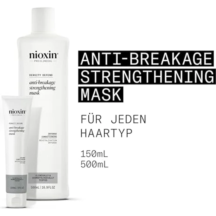 NIOXIN Density Defend Anti-Breakage Hair Mask - Feuchtigkeitsspendend mit Vitamin C (150 ml) – Bild 2
