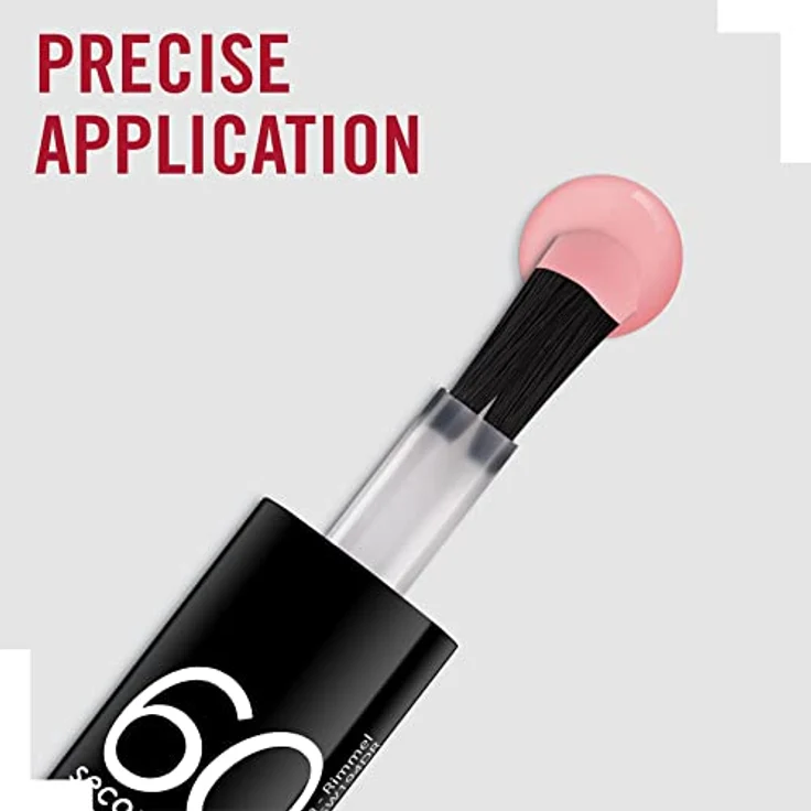Rimmel London 60 Secons Super Shine Nagellack, 8 ml 262 Ring A Ring O´Roses – Bild 3