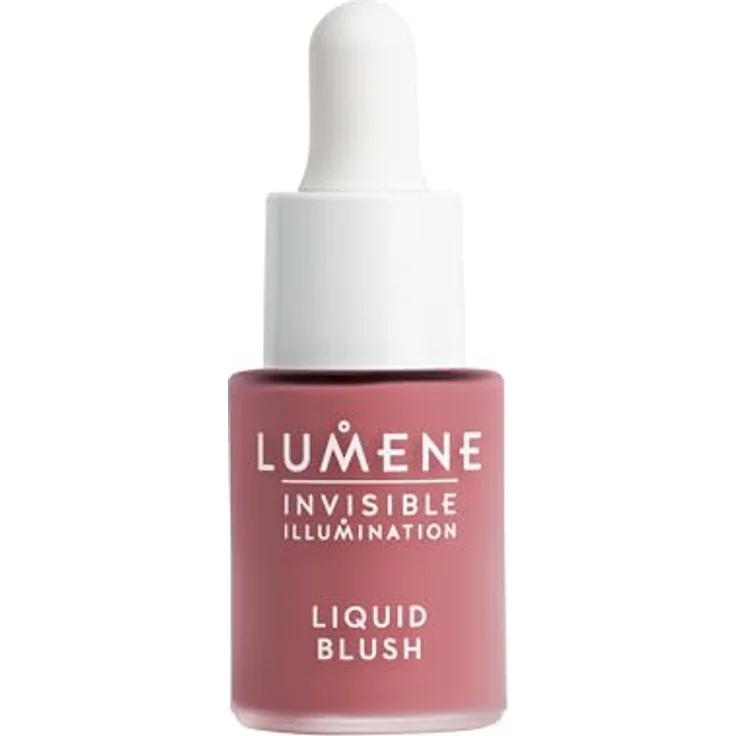 Lumene Invisible Illumination, flüssiges Rouge zur Verjüngung der Gesichtshaut, Farbton Arctic Rose, 15 ml – Bild 1