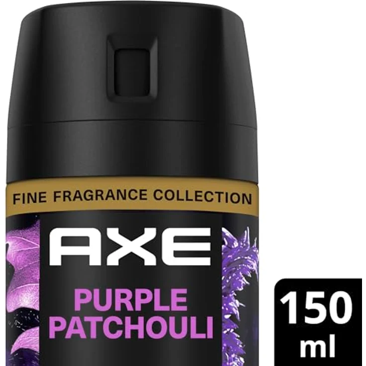 Axe Premium Bodyspray Purple Patchouli Deo ohne Aluminiumsalze, 72 Stunden Frische, 150 ml – Bild 3