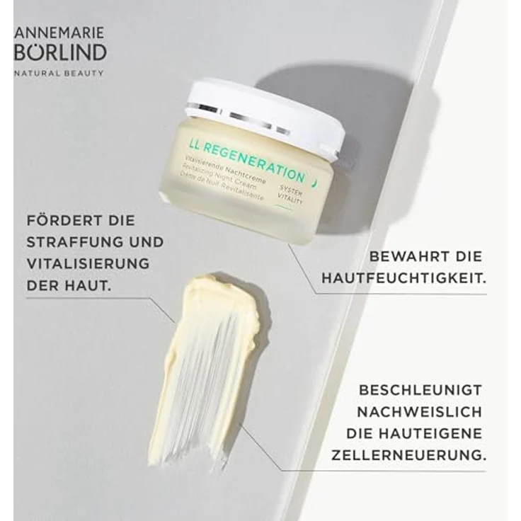 ANNEMARIE BÖRLIND LL REGENERATION Vitalisierende Nachtcreme Gesichtscreme 50 ml – Bild 4