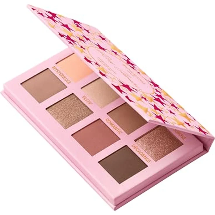Bourjois Volume Glamour Palettes Rose Glamour, 002 Rosem, ultrapigmentierte Lidschattenpalette mit 8 schillernden Farbtönen, 8,5 g – Bild 2
