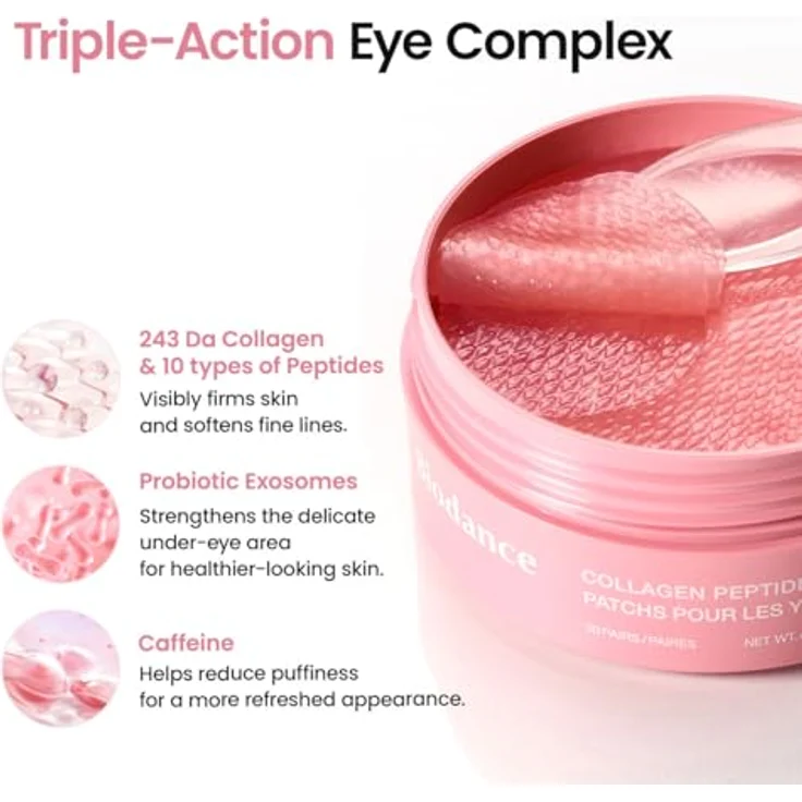 Biodance Collagen Peptide Eye Patches, 85 g, straffende Gelpolster gegen Falten, Schwellungen und Augenringe – Bild 6