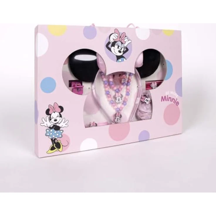 Disney Haargummi Minnie Makeover, Schmuck- und Haarzubehör-Set für täglichen Einsatz, modern und funktional – Bild 3