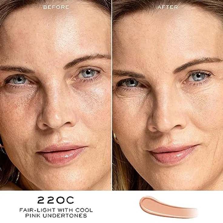Lancôme Teint Idole Ultra Wear Care & Glow Concealer, hochpigmentiert zur Verjüngung der Gesichtshaut, Farbton 220C, 13 ml – Bild 2