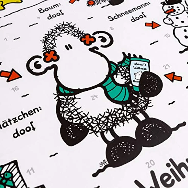 Accentra Beauty Adventskalender Sheepworld für Alle Hauttypen geeignet – Bild 4