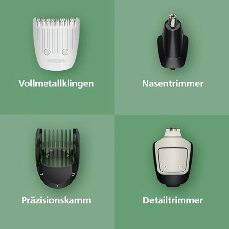 Philips Series 5000 MG5951/15, Multifunktionstrimmer für Gesicht, Körper und Haare, Herren Bartschneider – Bild 4