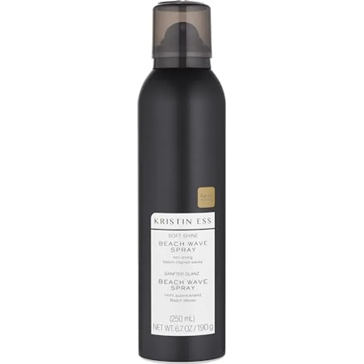Kristin Ess | Haarspray Soft Shine Beach Wave Spray | Perfekte Surfer-Wellen & natürliche Locken | Alle Haartypen | Ohne Sulfate, ohne Parabene | 250 ml