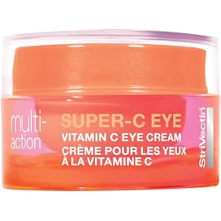 StriVectin Super-C Augen Vitamin C Augencreme, Aufhellend und Straffend, Steigerung der Hautstumpfheit mit Hyaluronsäure, 14,5 g – Bild 1