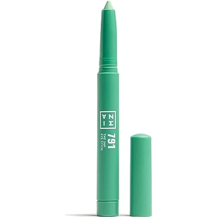3INA The 24H Eye Stick Lidschatten, hochpigmentiert, 1,4 g, Aquamarine – Bild 1