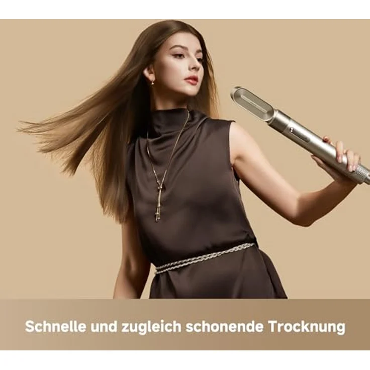 DREAME AirStyle Shine 5-in-1-Haarstyler und Hochgeschwindigkeits-Föhn, schnelltrocknend, mit Coanda-Effekt, Frizz-Kontrolle und Kaltluftfunktion – Bild 4