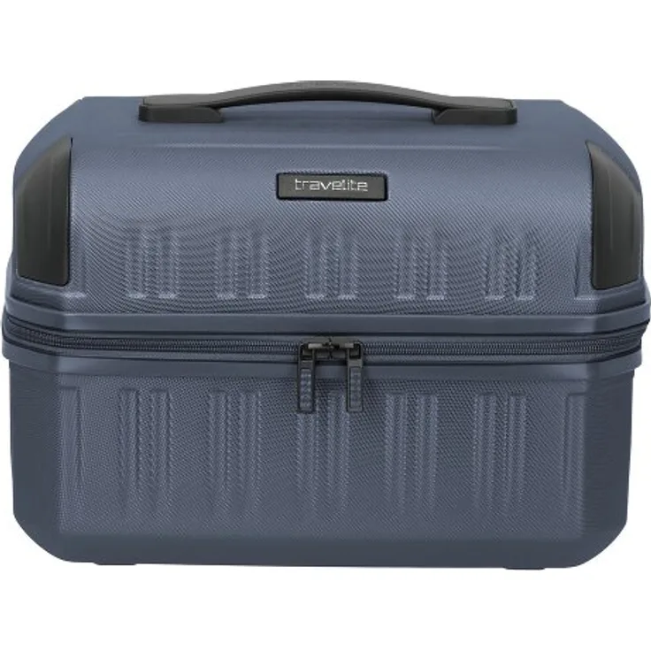Travelite Dynamiic Beautycase 38 cm, denim blue, aus 100% ABS, 38 x 23 x 27 cm