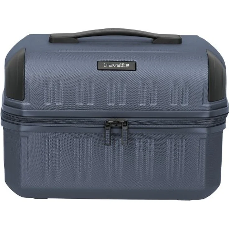 Travelite Dynamiic Beautycase 38 cm, denim blue, aus 100% ABS, 38 x 23 x 27 cm