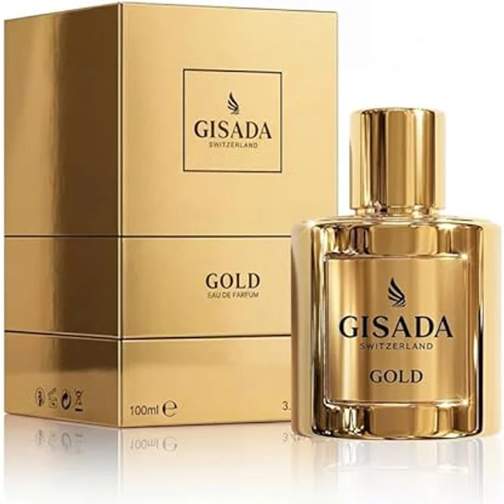 Gisada GOLD Eau de Parfum für Herren, 100 ml, eleganter holzig-aromatischer Duft mit Bergamotte, Apfel, Zimt und Pfeffer – Bild 2
