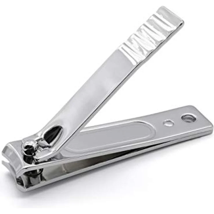 remos professional body care REMOS Nagelknipser für Fingernägel, gebogene Klinge aus gehärtetem Stahl, 6 cm, stylisches Design mit optimalem Halt – Bild 2