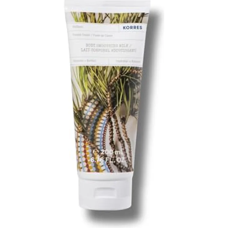 KORRES Forest Cedar Body Milk 200 ml, feuchtigkeitsspendende Lotion mit holzigen Zedernholznoten und langanhaltender Hydratation