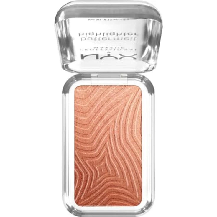 NYX Professional Makeup Buttermelt Highlighter, butterweiche Textur mit pflegender Sheabutter und Mangobutter, vegan, Farbe: Butta In Bronze, 5 g – Bild 3