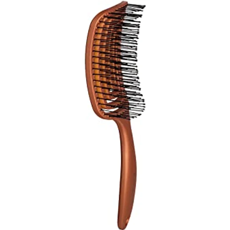 ICONIKAIR Haarbürste Blow-Dry Brush Classic GLAM EDITION, Kopfhaut Massagebürste, Detangler Bürste, Haarbürste ohne Ziepen Kinder, Haarbürste Kinder, Bürste für Locken – Bild 3