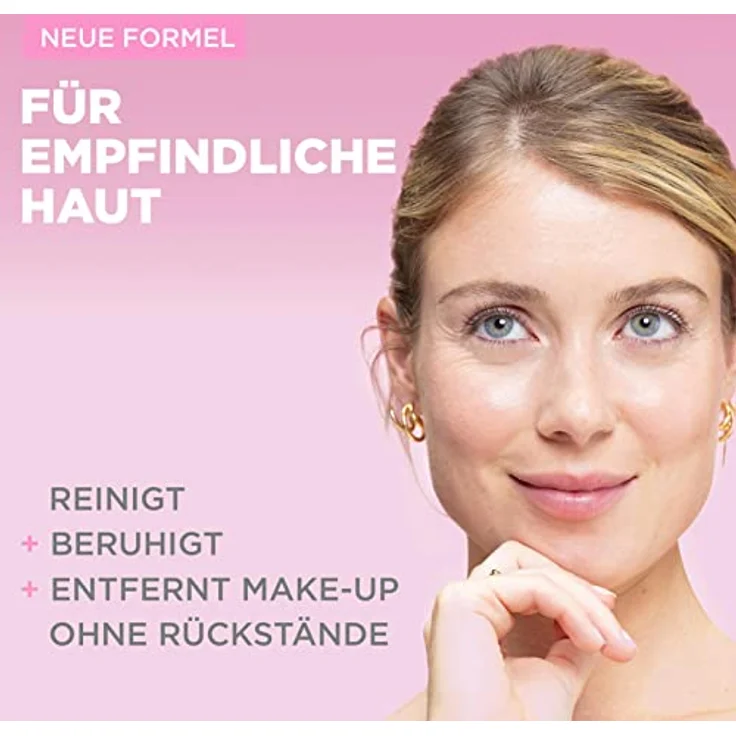 Garnier Mizellen Reinigungswasser, Für eine sanfte Reinigung und schonendes Abschminken, Beruhigendes und feuchtigkeitsspendendes Gesichtswasser, SkinActive, 1 x 700 ml – Bild 2