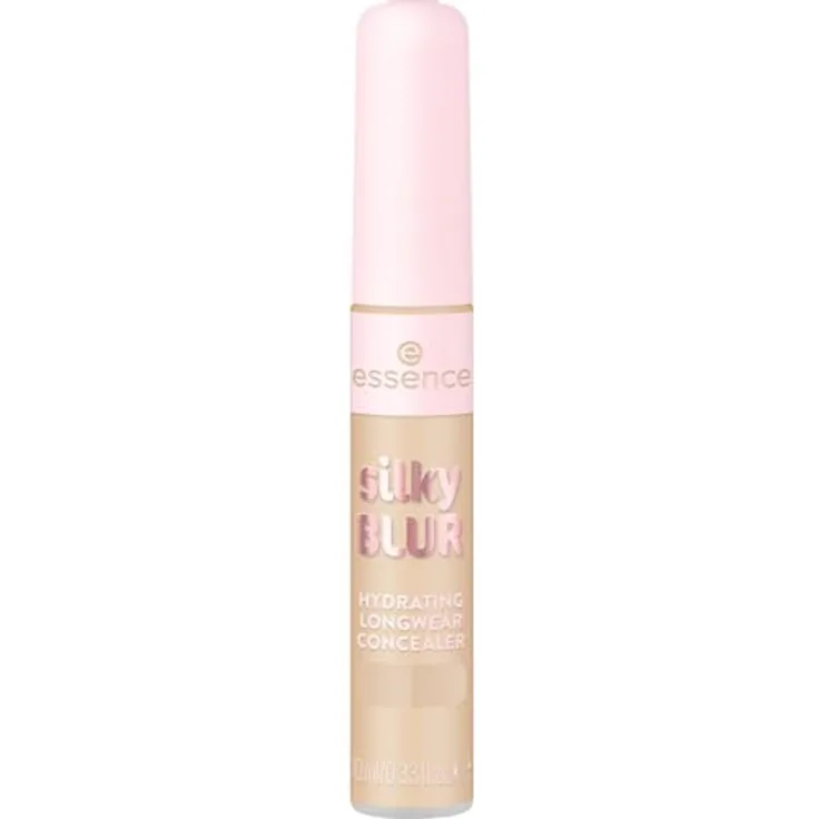 Essence Silky Blur Hydrating Longwear Concealer - modulare mittlere Deckkraft, kühl heller Farbton 170, 10 ml, wasserfest, parfümfrei, parabenfrei