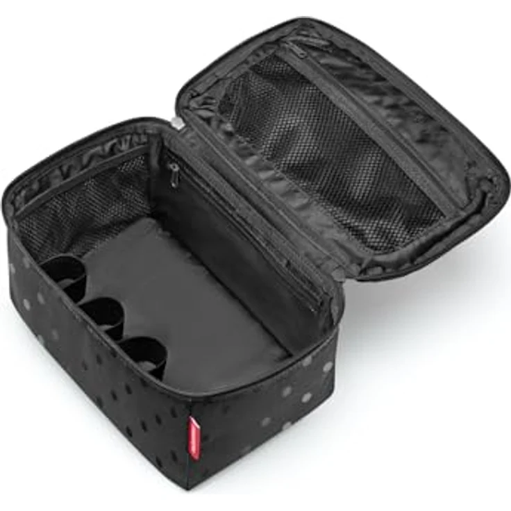 Reisenthel Kosmetiktasche beautycase, wasserabweisend, aus recyceltem Polyester, 27 x 17 x 18 cm, Schwarz – Bild 3