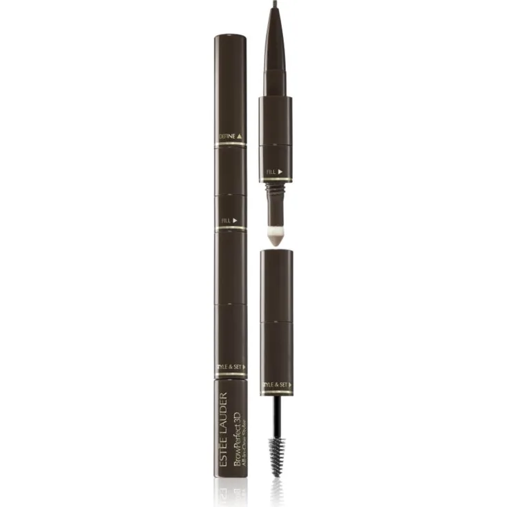 Estée Lauder BrowPerfect 3D All-in-One Styler, Augenbrauenstift 3in1 mit Gel, Farbton Cool Grey, 2,07 g
