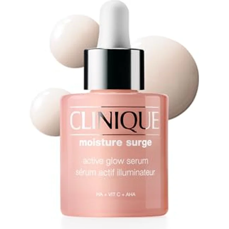 Clinique Moisture Surge™ Glow Serum, regenerierendes Gesichtsserum mit Hyaluronsäure und Aloe Vera, 30 ml – Bild 2