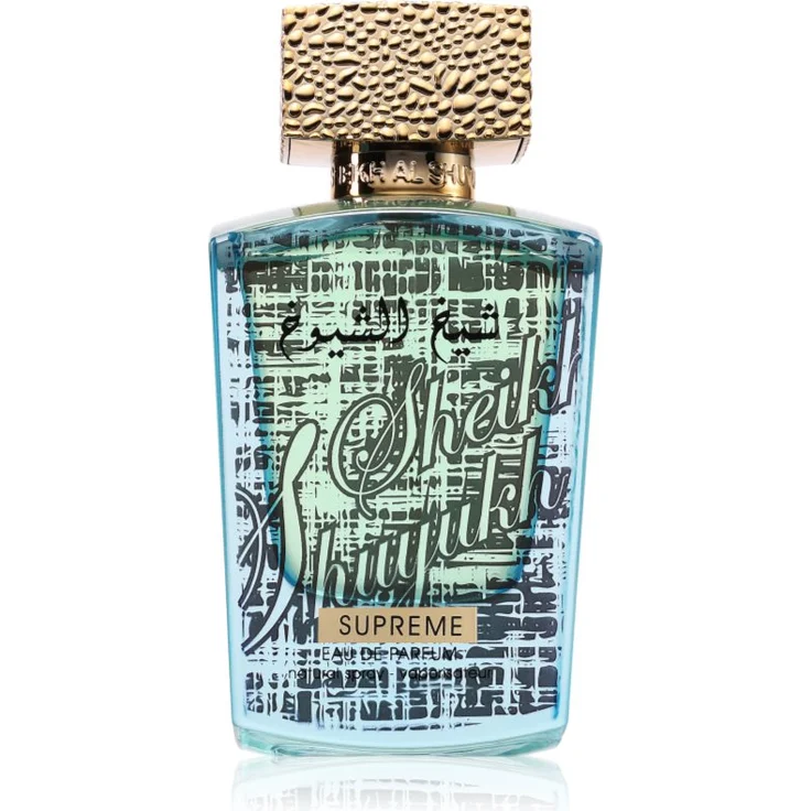 Lattafa Sheikh Al Shuyukh Supreme, Unisex Eau de Parfum 100 ml, Gourmand-holziger Duft für kühles Wetter
