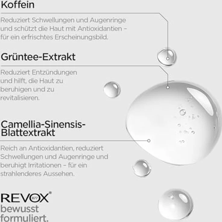 Revox Just 5% Caffeine Solution Augenserum gegen Augenringe und Schwellungen 30 ml für Frauen – Bild 4