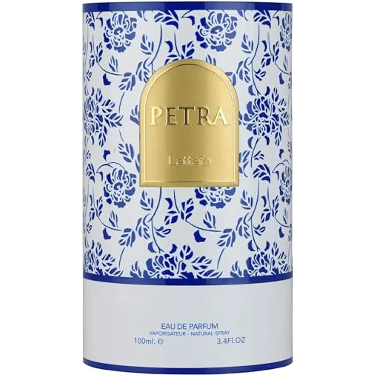 Lattafa Petra, Eau de Parfum für Unisex, 100 ml - Fruity, Gourmand, Floral, Musky Duft mit Pflaume, Rum, Tuberose und Praline – Bild 3