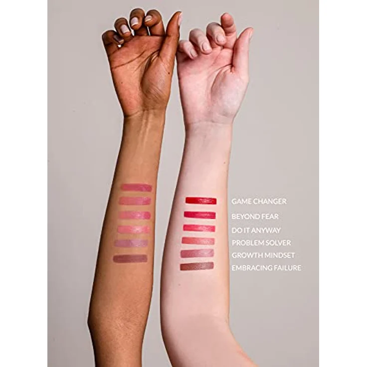 Veganer Lippenstift Beyond Fear (Rubinrot), 100% Natürlich & Vegan, Naturkosmetik, 100% recycelt & recycelbar, Made in Germany, 1,8g – Bild 4