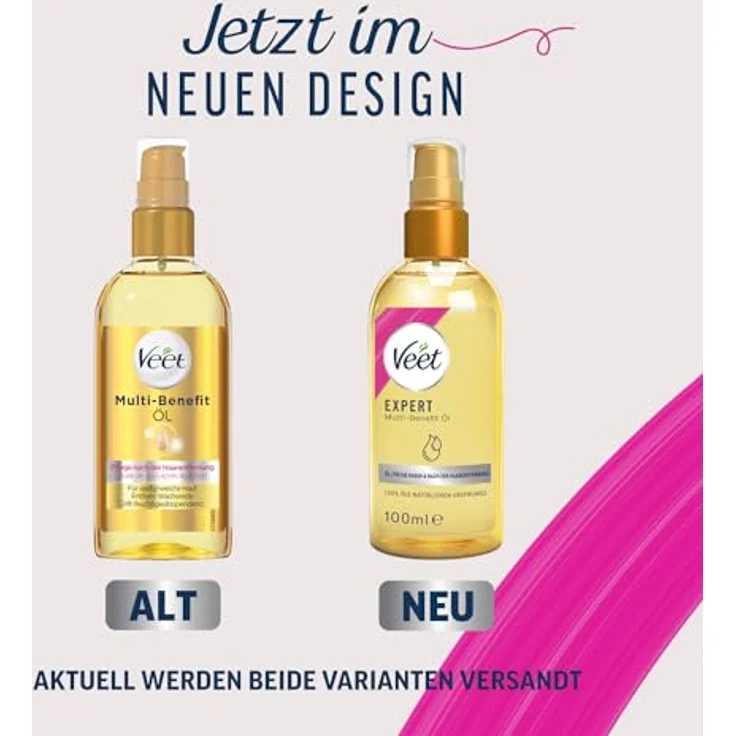 Veet Multi - Benefit Körperöl 100 ml – Bild 7