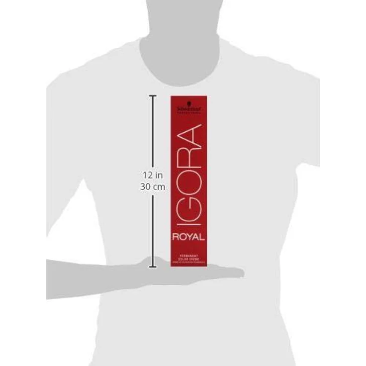 Schwarzkopf Igora Royal Premium-Haarfarbe 6-77 dunkelblond kupfer extra 60 g – Bild 3