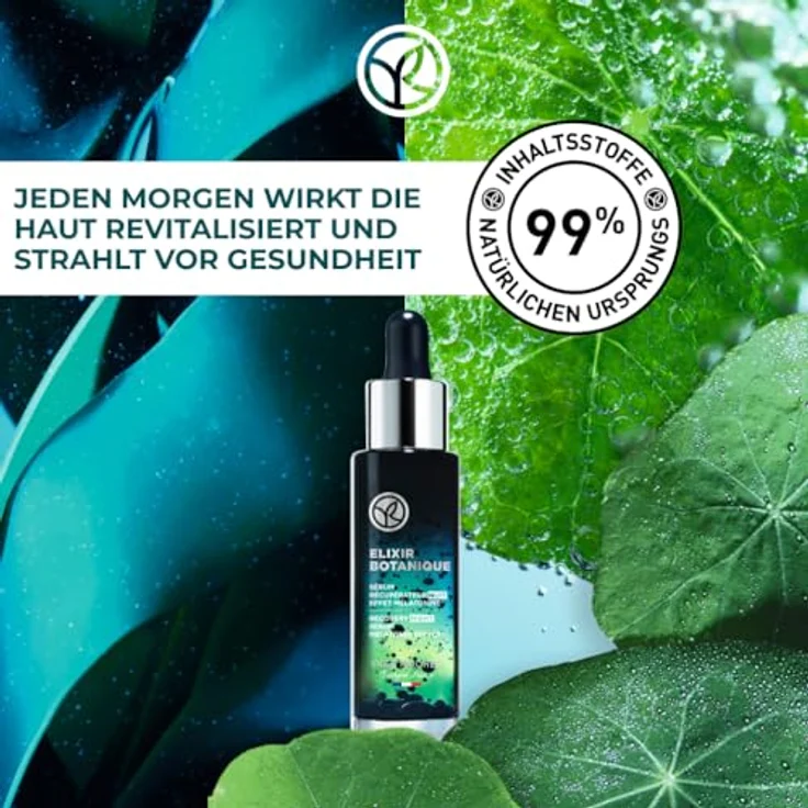 Yves Rocher ELIXIR BOTANIQUE - Regenerierendes Nachtserum - Melatonin-Effekt - Serum für eine erholte & strahlende Haut - 30 ml – Bild 2
