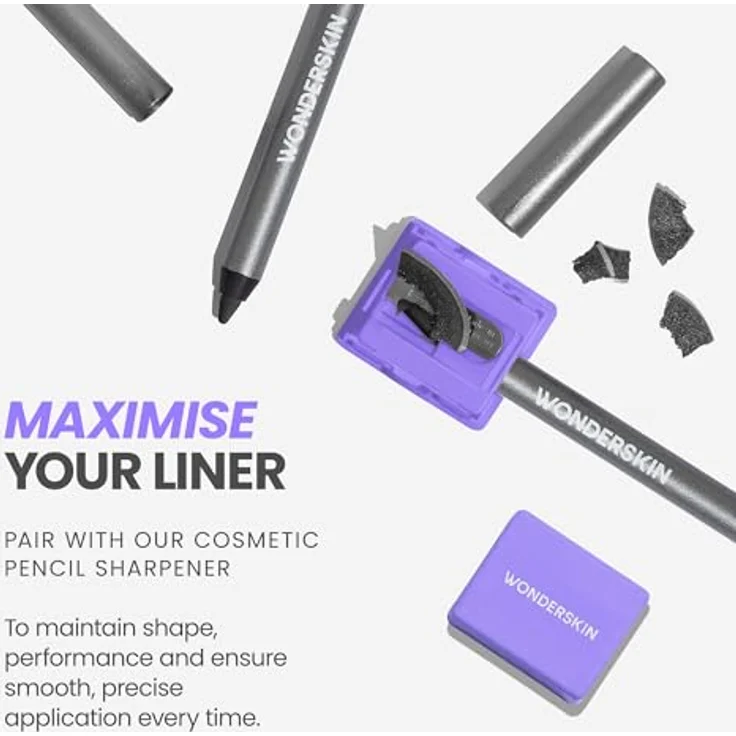 WONDERSKIN 1440 Longwear Eyeliner, langlebiger Eyeliner mit intensiver Farbe, Farbton Pine, 1.2 g – Bild 3