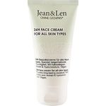 Jean & Len Feuchtigkeitsspendende Gesichtscreme Kaktusfeige & Hyaluron, reduziert Spannungsgefühle & Trockenheitsfältchen, für alle Hauttypen, ohne Parabene & Silikone, vegan, 50 ml