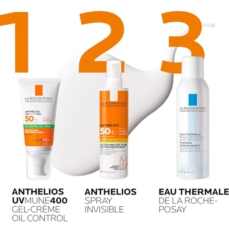 La Roche-Posay Anthelios Dry Touch XL Gel-Crème Toucher Sec Sonnenschutz-Gel LSF50 hoher Lichtschutzfaktor 50 ml – Bild 4