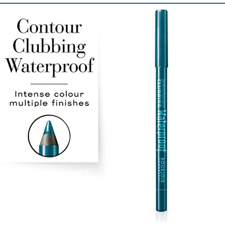 Bourjois Augen Make-up Contour Clubbing waterproof Eyeliner #046-blue neon 1,2 gr  – Bild 5