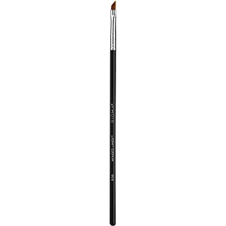 Sigma Beauty E06 Winged Liner Eyelinerpinsel, präziser Pinsel für schwingende Lidstriche, geeignet für Gel- oder Flüssiglidstrich