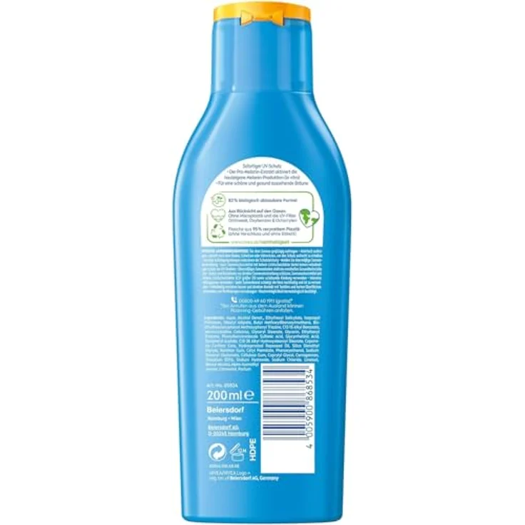 NIVEA SUN Schutz & Bräune SPF 20 Sonnenlotion 200 ml – Bild 6