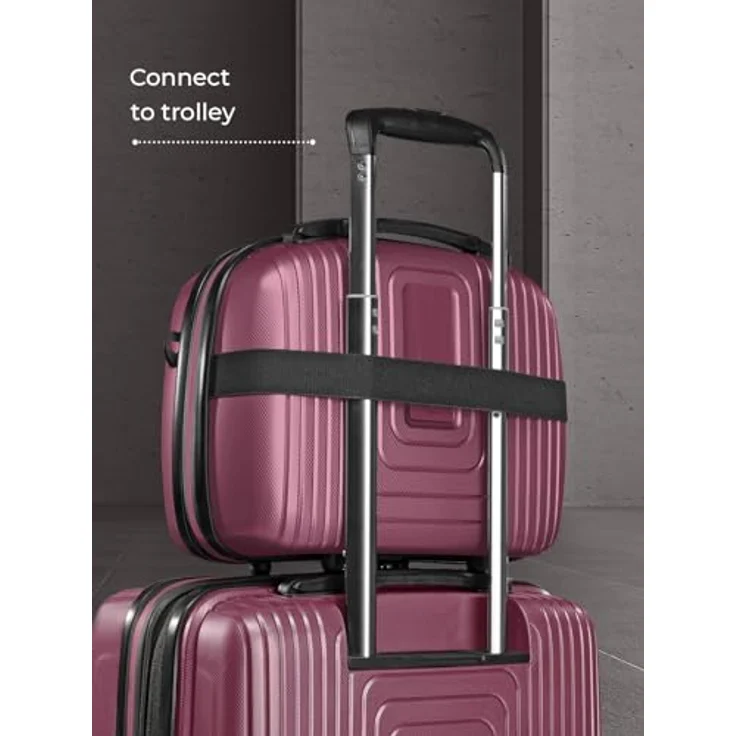 Redolz Essentials 14 Beautycase 34 cm aubergine metallic - Preisvergleich – Bild 2