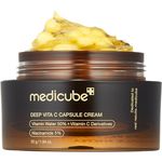 medicube Deep Vita C Kapsel Cream 55 g - 500.000 PPM Vitaminwasser, Vitamin C-Kapsel, strahlender Teint