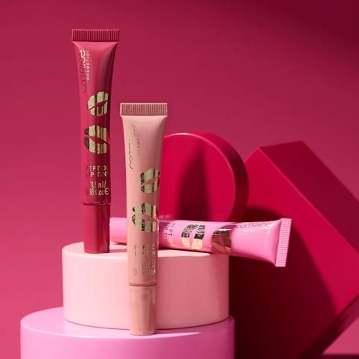 Catrice KISS & GLOW Peptide Lip Tint, Lipgloss, Nr. C02, Nude, volumengebend, glänzend, vegan, ohne Parabene, ohne Mikroplastikpartikel, Nanopartikel frei (11.5ml) – Bild 4
